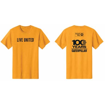 CT5007 • LIVE UNITED TEE - Gold