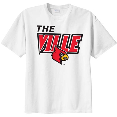 AUL145<br /> White "Ville" T-Shirt