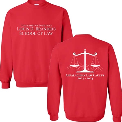 ALC102<br>Gildan Crewneck Sweatshirt - Red