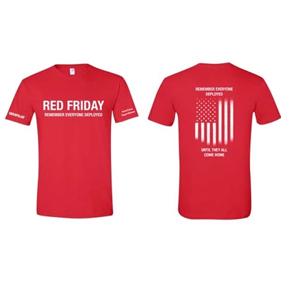 Armed Forces Support Network RED Friday Shirt