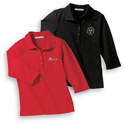LMS60<br />Ladies 3/4 Sleeve 2-Snap Sport Shirt