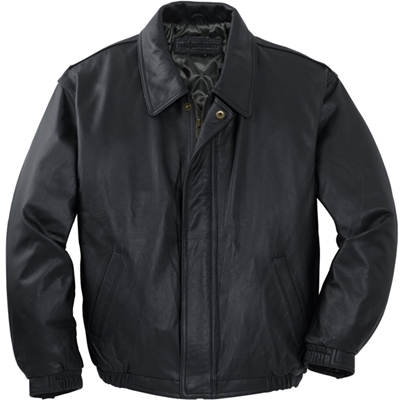 J780<br>Leather Bomber Jacket