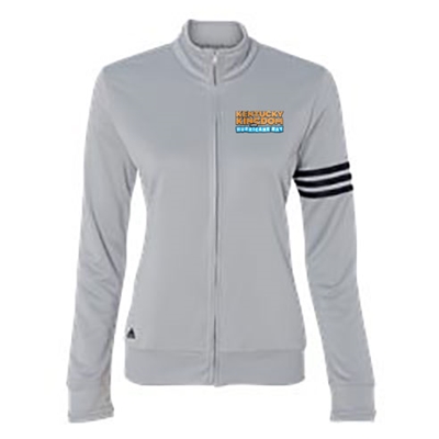 KK108<br>Adidas Ladies Full Zip French Terry 3 Stripe Jacket