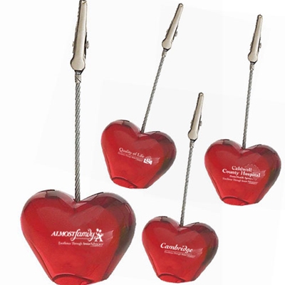 AF136<br>Heart Clip Memo Holder