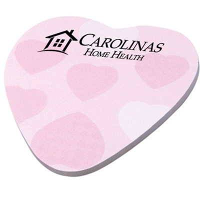 CHS124<br>Heart Shaped Sticky Pad