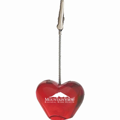 CHS136<br>Heart Clip Memo Holder