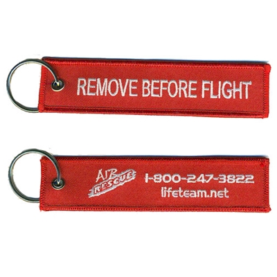 AIR200<br>Remove Before Flight keychain