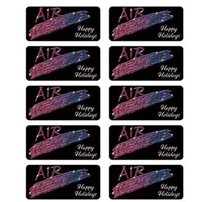 AIR817<br>Air Rescue Holiday Stickers